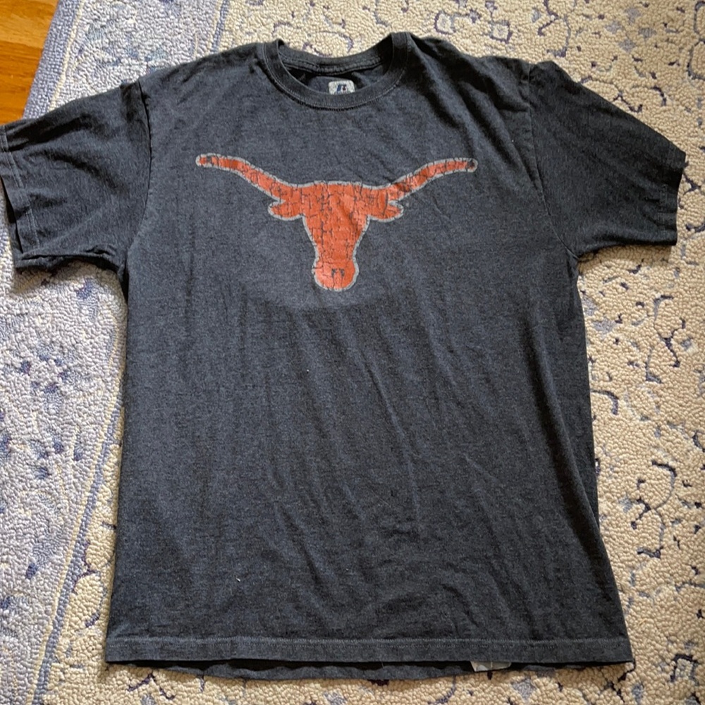 Texas L onghorn tshirt size M UT AUSTIN